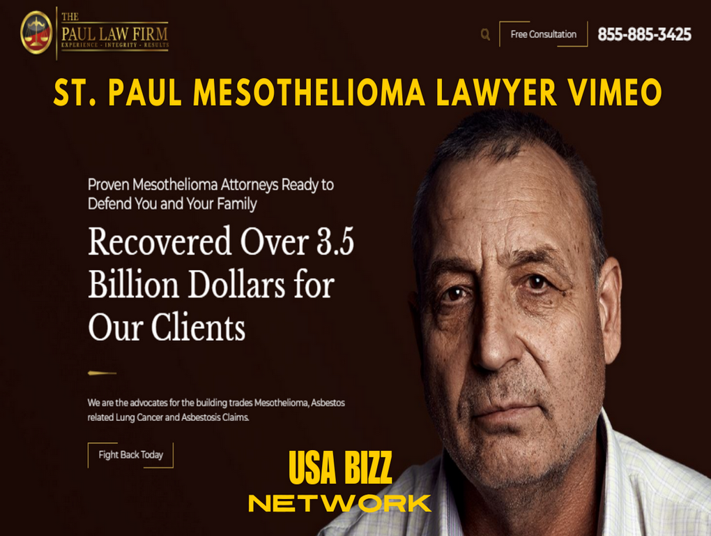 St. Paul mesothelioma lawyer Vimeo - The Paul Law Firm with $3.5B recovered for asbestos victims. Free consultation: 855-885-3425