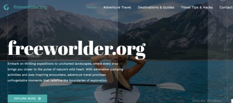 www freeworlderorg – Adventure travel to uncharted landscapes and adrenaline-packed expeditions