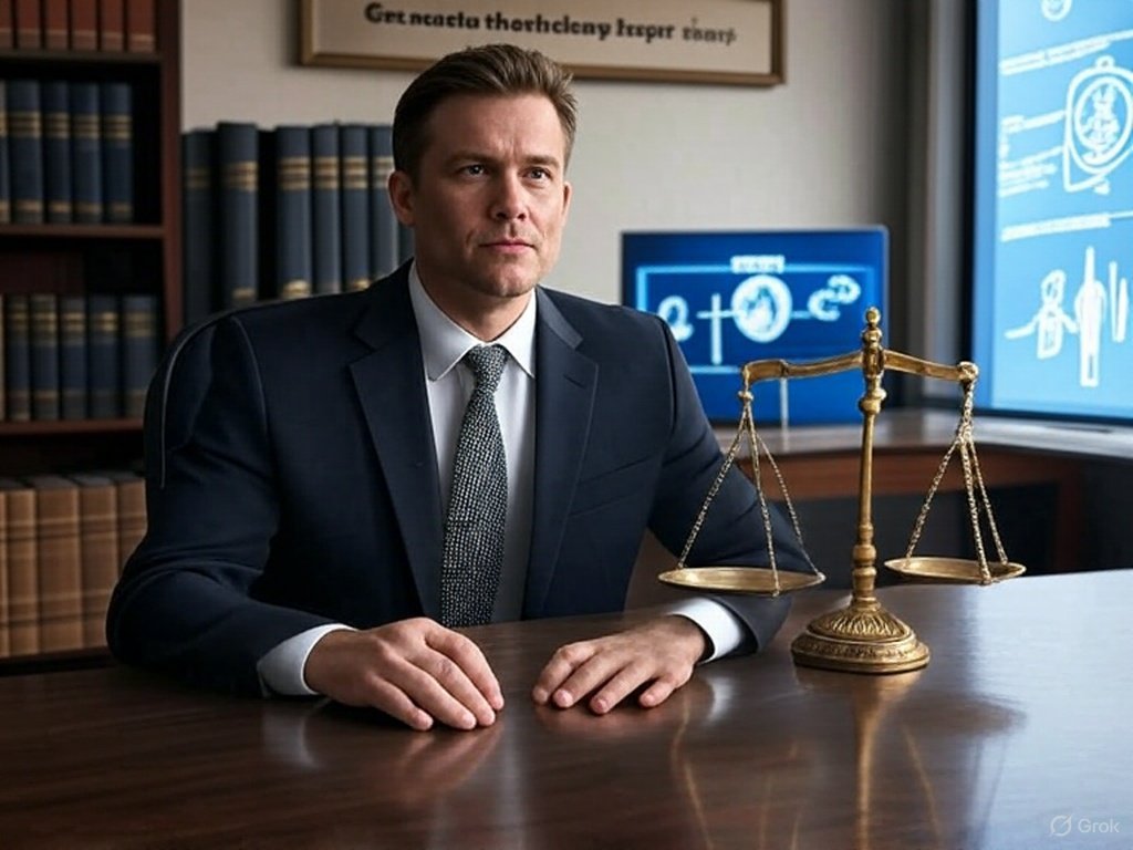 Sacramento Mesothelioma Lawyer at Work – Legal Expertise Captured for Vimeo Outreach Professional Sacramento mesothelioma lawyer in office setting, ideal for Vimeo legal content.