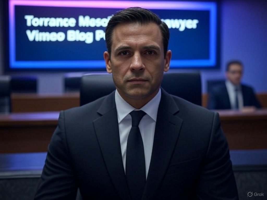 Professional Torrance mesothelioma lawyer at Vimeo blog presentation