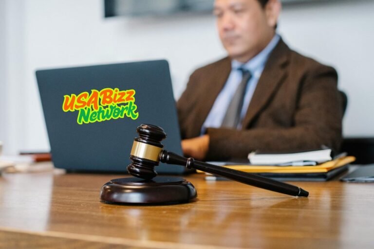 indianapolis mesothelioma lawyer vimeo working on legal case with gavel and laptop