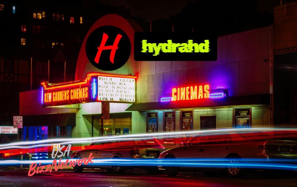 HydraHD logo in bold red on black background – HD streaming brand